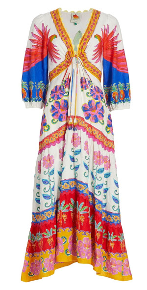 farm rio vivid garden maxi dress Farm Rio