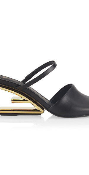 Fendi - Women's First Leather Mules Fendi - Women's First Leather Mules