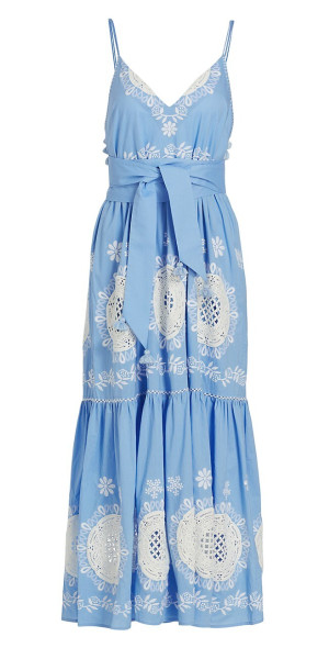 Figue - Women's Monroe Embroidered Maxi Dress