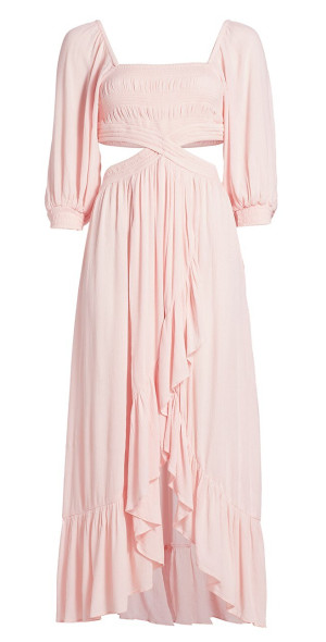 Free People - Women's Cross My Heart Cut-Out Maxi Dress