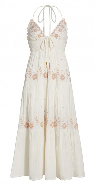 chinese dress ladies Free People Women's Bluebell Maxi Dress, Cool Combo, S at Amazon Women's  Clothing store main image 0