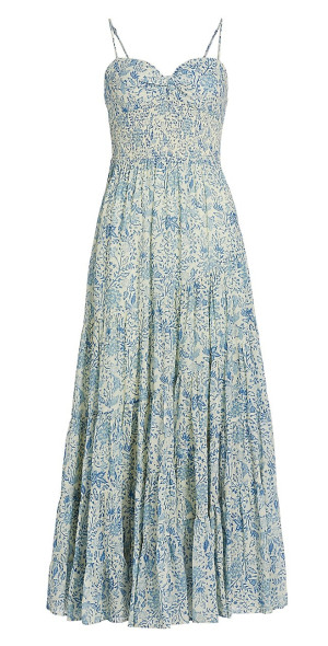 Free People - Women's Sundrenched Floral Tiered Maxi Dress