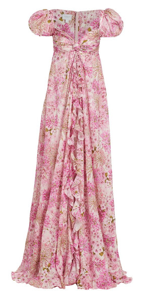 giambattista valli maxi dress Giambattista Valli one-shoulder Bow Maxi Dress | Black