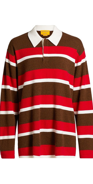 Guest in Residence Women's Striped Cashmere Rugby Sweater