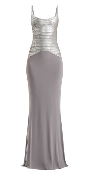 slim fit dress slacks Sophie Knit Bandage Dress Xs / White main image 0