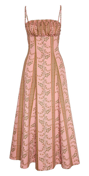 新品未使用 House on the Hill (Flower Stripe) Hill House Home - Women's The Maisie Dress