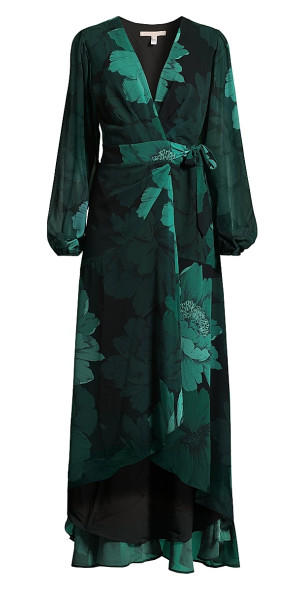 chinese dress ladies Hutch Bardot Maxi Wrap Dress – Edit Style Lounge