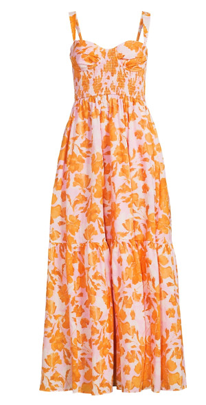 maxi dress with bow straps MINI BOW MAXI DRESS IN DARK BROWN | CULT MIA
