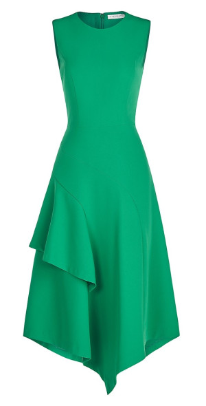 kay unger asymmetrical dress Regina Tea Length Dress  Kay Unger