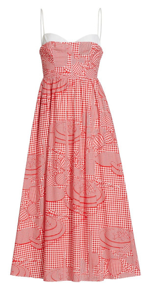 lela rose red dress Lela Rose Red Pencil Sheath Dress Women Size 2 Neck Tie
