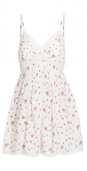 LoveShackFancy - Women's Docila Floral & Lace Minidress