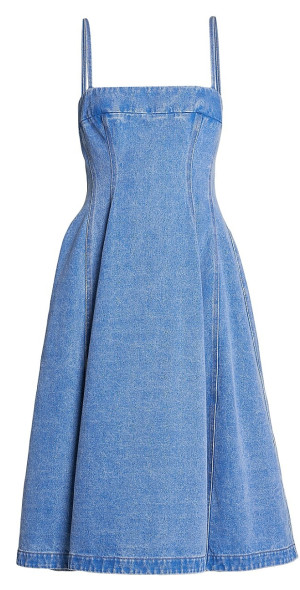 marni denim bustier dress Marni