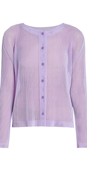 トップス PLEATS PLEASE TATAMI APRIL GRAYISH NAVY Pleats Please Issey Miyake Tatami April Top in Greyish Navy | WE