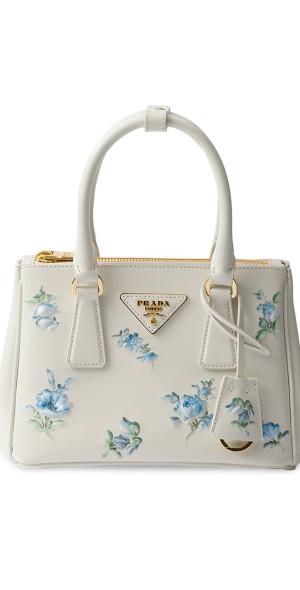 Prada - Women's Galleria Printed Brushed Leather Mini Bag