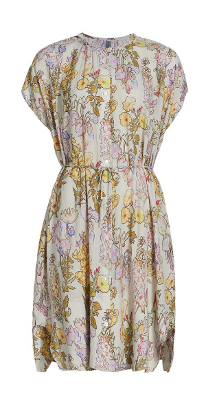 Raquel Allegra - Women's Armor Cotton Floral Minidress