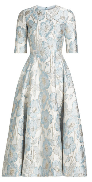 Reem Acra - Women's Floral Mikado Cocktail Dress