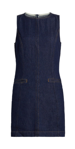 iris denim dress Overall XSmall Size:EU 39.5 / US 6.5 80% rayon col:sale-all Cove Club | Exclusive