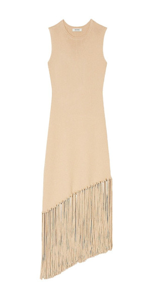 sandro asymmetric dress Sandro Long Asymmetrical Dress