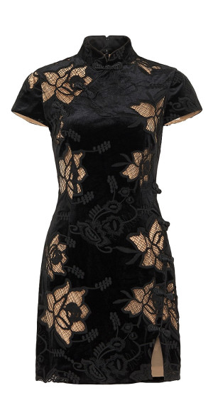 knee length dresses for ladies Sau Lee Reese Lace Dress, White / 12