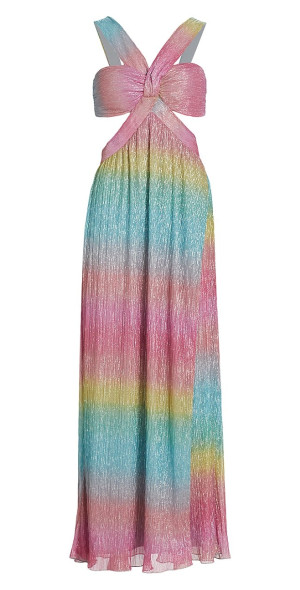 saylor metallic rainbow dress Dress Metallic Rainbow Skirt Saylor Glitter Rainbow Skirt New! Set! Saylor X Free People Gianna