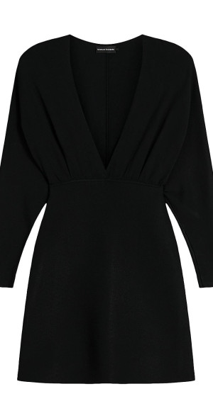 Scanlan Theodore - Women's Crepe Long-Sleeve Minidress