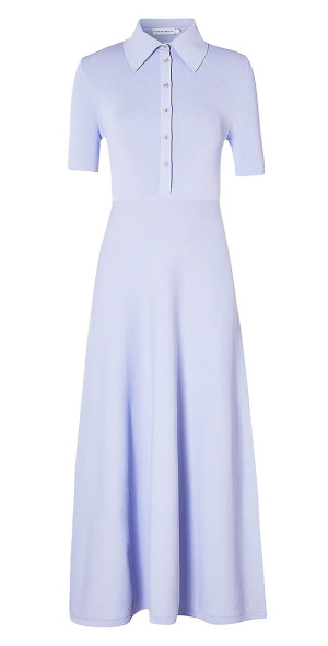 scanlan theodore purple dress Scanlan Theodore - Parachute Cotton Poppy Dress Women's 100% Cotton Blue