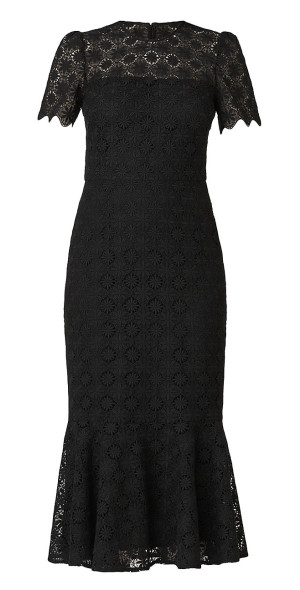 Shoshanna - Women's Darcy Floral Lace Midi-Dress