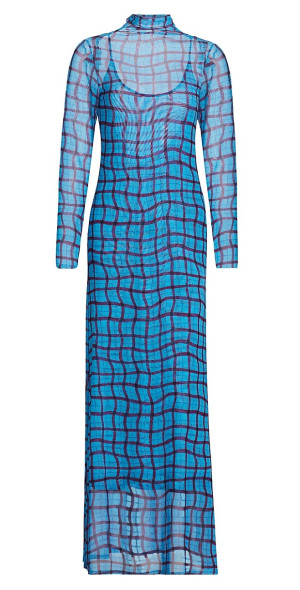 simon miller mesh dress SIMONMILLER Simon Miller Tangier Printed Mesh Midi Dress at MarketFair Shoppes in Princeton, NJ