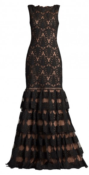 wine lace cocktail dress Leonie Floral Lace Maxi Dress