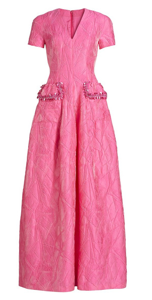 talbot runhof pink dress Talbot Runhof