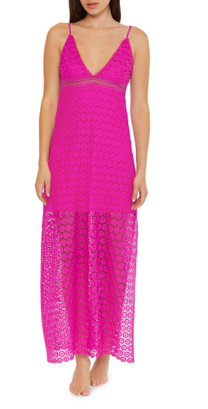 trina turk embroidered dress Yona Embroidered Flowers Midi Dress