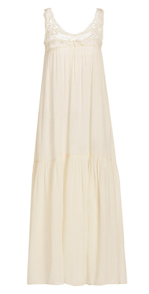 Ulla Johnson - Women's Rowena Lace-Trimmed Cotton Cover-Up Dress