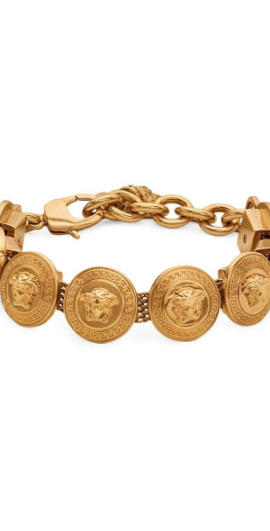 Versace Women's Tribute Medusa Goldtone Bracelet