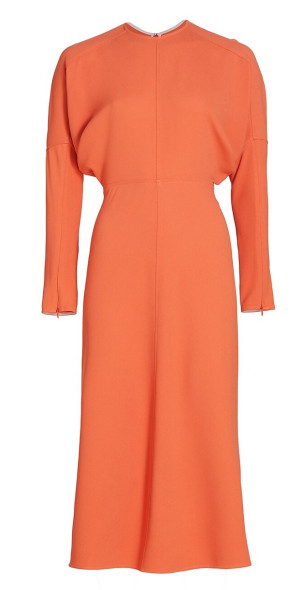 Victoria Beckham - Women's Stretch Dolman-Sleeve Midi-Dress