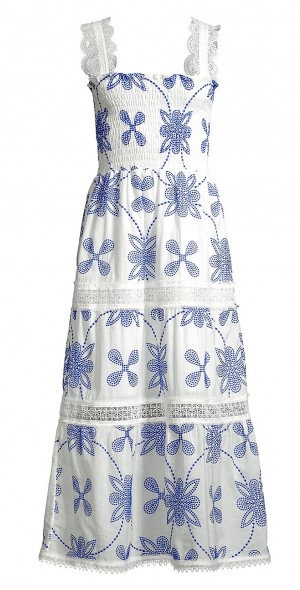 green emerald velvet dress Zimmermann  Zimmermann Coco Embroidered Dress in Barcelona or Shop Online  Mujer 721-000544 01