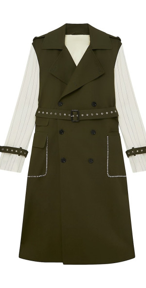 新品 23ss Wales Bonner Echo Trench Coat Wales Bonner Jackets & Coats