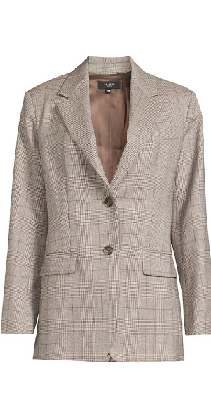 Weekend Max Mara Women's Burgos Plaid Tailored Jacket