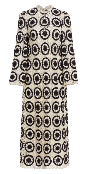 white christmas dresses Zimmermann Rhiannon Crochet Mini Dress main image 1