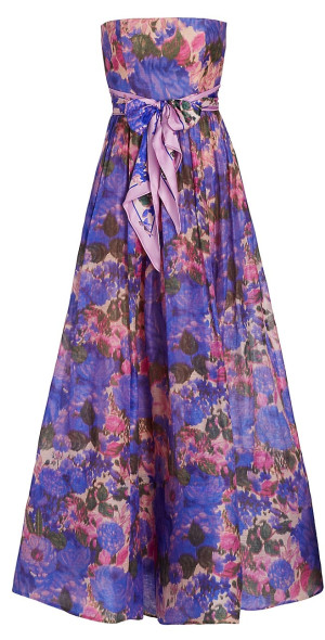 Zimmermann - Women's High Tide Floral Linen Maxi-Dress