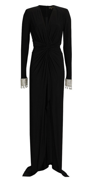 Zuhair Murad Women's Jersey Twist Maxi Dress
