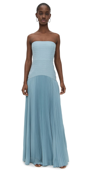 white christmas dresses Alexis Dress | Alexis Stunning Powder main image 0