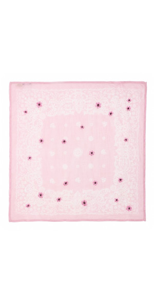Chan Luu Embroidered Bandana Pink One