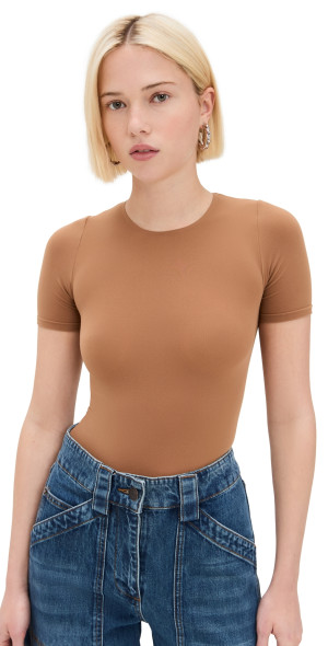 Ballet One-Shoulder Bodysuit Thong