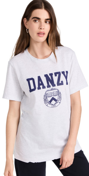 DANZY Danzy Collegiate Tee Ash Grey XS