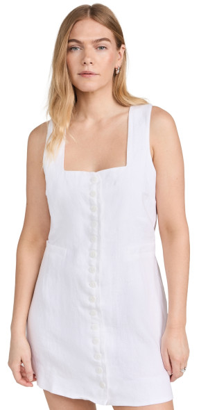 FAITHFULL THE BRAND - Marinia Mini Dress White XS