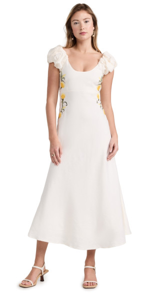 lace long sleeve off shoulder wedding dress Nathalia