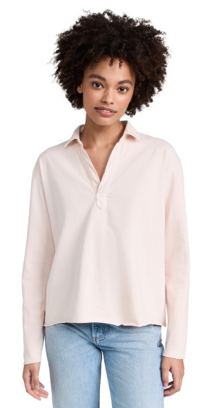 Frank Eileen Patrick Popover Henley Vintage Rose L