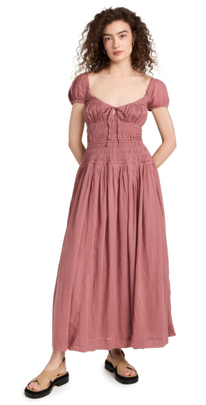 strapless open back dress All A Bloom Maxi Dress ~ Free People – Arizonia Rose