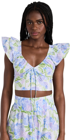 Hill House Home - The Alexa Top Blue Hydrangea L