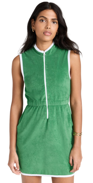 green terry dress Seaside French Terry Dress – RBX Active main image 0